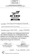 Capacitaci�n de "Manejo de Personal del Proyecto Micro"