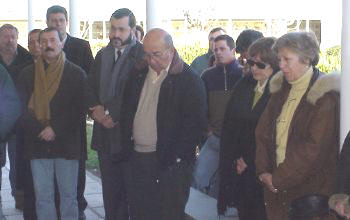 Homenaje al desaparecido Dr. Alberto Laboureau.
